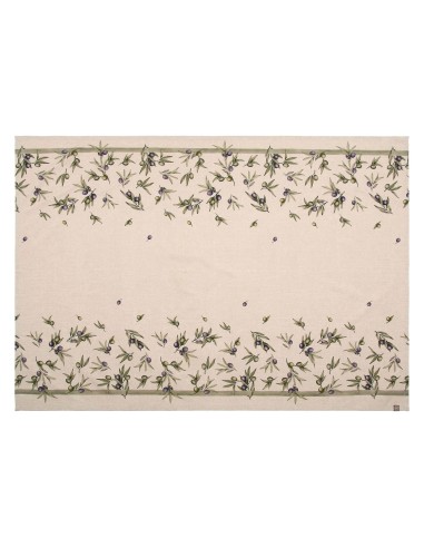 Rose e Tulipani· Olyvia Tovaglia 6 Antimacchia·150x200 Cm·tessuto Gift Box