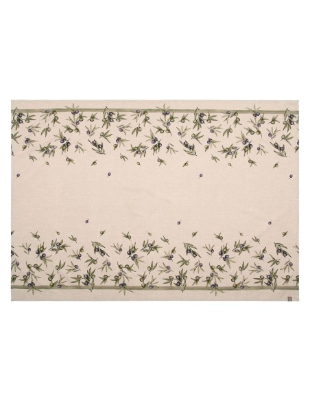Rose e Tulipani· Olyvia Tovaglia 6 Antimacchia·150x200 Cm·tessuto Gift Box