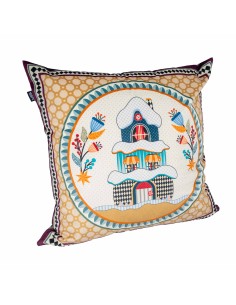 Vesta Home - Fodera Cuscino 50x50·casetta·50 X 50 H