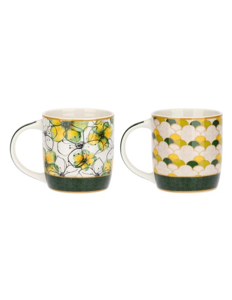 Rose e Tulipani·mirabilia Set 2 Mug Libellula·350 Ml·porcellana Gift Box
