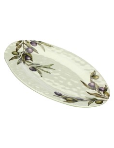 Rose e Tulipani· Olyvia Vassoio Ovale 45x30 Cm·melamina Gift Box
