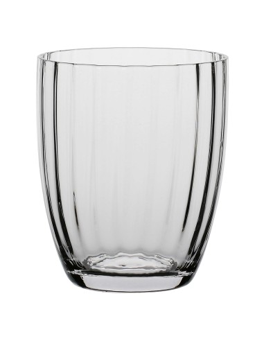 Rose e Tulipani·prismia Bicchiere Trasparente 310 Ml·top Ø8.6xh9.8 Cm·vetro
