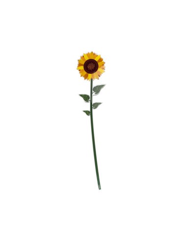 Vesta Home - Fiore Girasole Grande Kit 6 Pz Funny Flowers·giallo·12 X 56,5 H Th. 5 Mm