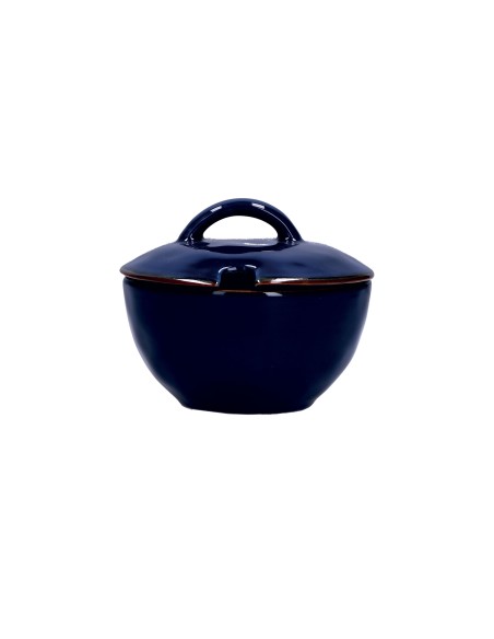 Rose e Tulipani·rose & Tulipani - Concerto Blu Cobalto Zuccheriera 250 Cc Ø 11 Cm - stoneware