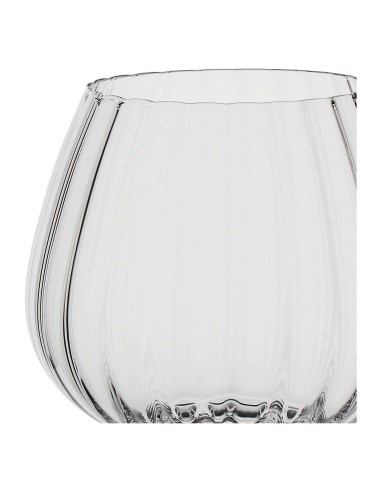 Rose e Tulipani·prismia Calice Trasparente 460 Ml·top Ø7.9xh16.8 Cm·vetro