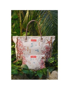 Rose e Tulipani· Sea Life Borsa Pochette·tessuto 2