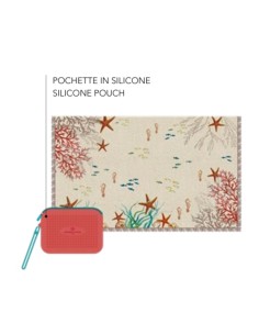 Rose e Tulipani· Sea Life Pareo Pochette·tessuto 2
