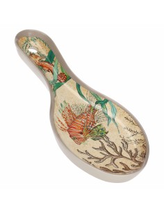 Rose e Tulipani· Sea Life Poggia Mestolo·24,5x10 Cm·melamina Gift Box 2