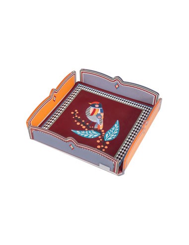 Vesta Home - Vuotatasche Sogno·uccellino·14 X 14 X 3,3 H Cm Th. 4 Mm