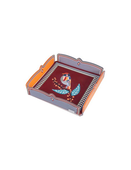 Vesta Home - Vuotatasche Sogno·uccellino·14 X 14 X 3,3 H Cm Th. 4 Mm