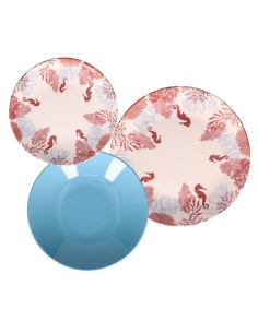 Rose e Tulipani·seabed Set 18 Piatti