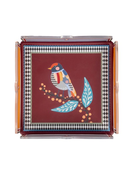 Vesta Home - Vuotatasche Sogno·uccellino·14 X 14 X 3,3 H Cm Th. 4 Mm