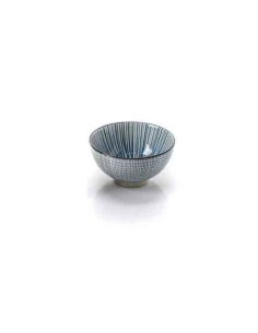 Avive - Ciotolina in Ceramica Decorata Linea Canton  Blu Ø 9 cm