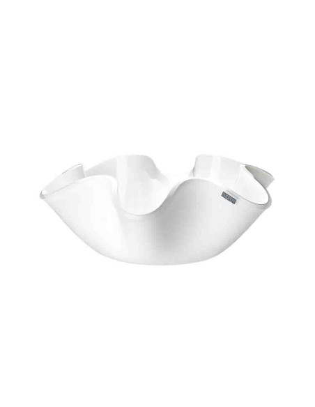 Vesta Home - Centrotavola Piccolo Soft·bianco Monosatinato·ø22 X 10 H Th. 5 Mm