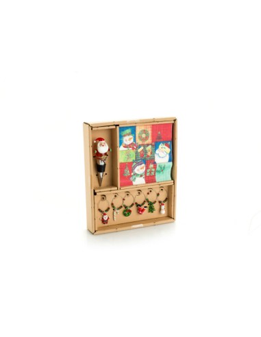 SET VINO BABBO NATALE