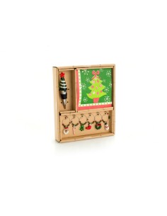 SET VINO ALBERO DI NATALE