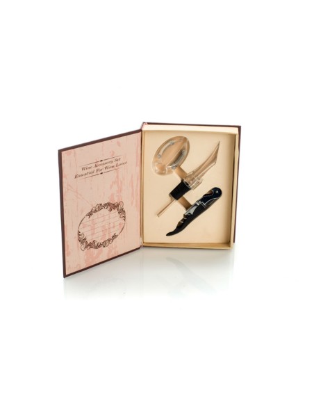SET VINO 3PZ IN SCATOLA LIBRO