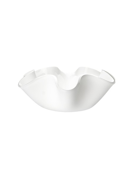 Vesta Home - Centrotavola Piccolo Soft·bianco Monosatinato·ø22 X 10 H Th. 5 Mm
