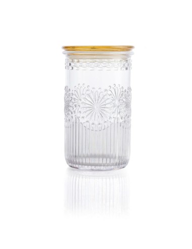 DETROIT BARATTOLO CUCINA ACRILICO H18CM GIALLO