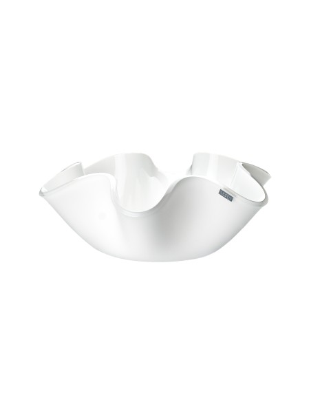 Vesta Home - Centrotavola Piccolo Soft·bianco Monosatinato·ø22 X 10 H Th. 5 Mm