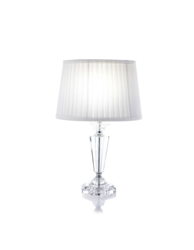LAMPADA BASE CRISTALLO C/PARAL.  H52CM