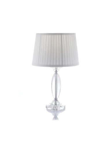 LAMPADA BASE CRISTALLO C/PARAL.  H52CM