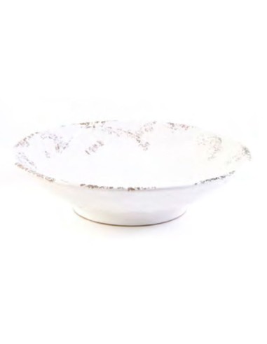 Centrotavola in ceramica antichizzata