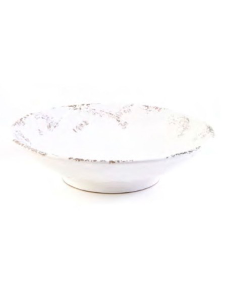 Centrotavola in ceramica antichizzata