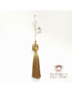 Decorazione appendibile con specchietti, oro