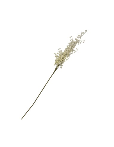 Fiori di Lena - Ramo campanelle brinate bianco cm 72 h
