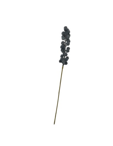 Fiori di Lena - Ramo ricci blu brinato cm 65 h