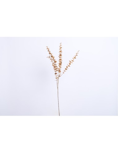 Fiori di Lena - Ramo eucalipto dorato h 85 cm