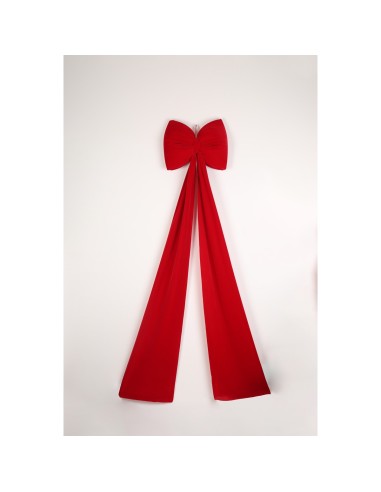 Fiori di Lena - Fiocco in velluto con scatola h 170 cm - rosso