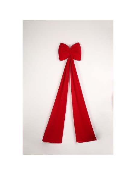 Fiori di Lena - Fiocco in velluto con scatola h 170 cm - rosso