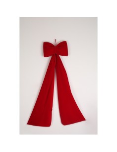 Fiori di Lena - Fiocco in velluto con scatola h 230 cm - rosso 2