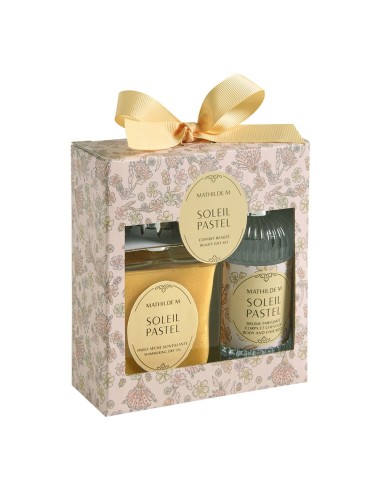 Mathilde M - Cofanetto olio secco 100 ml e acqua corpo e capelli 75 ml - Soleil Pastel