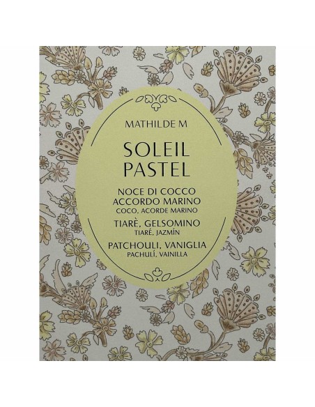Mathilde M - Cofanetto olio secco 100 ml e acqua corpo e capelli 75 ml - Soleil Pastel