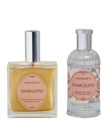 Mathilde M - Cofanetto olio secco 100 ml e acqua corpo e capelli 75 ml - Marquise