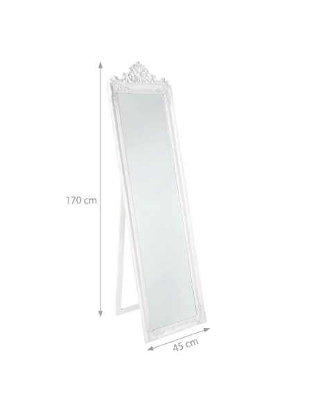 Mathilde M - Specchio con supporto Charles 45 x 170 x 4 cm