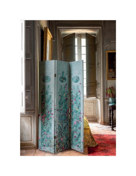 Mathilde M - Paravent 3 pannelli Rêve di Chine 120 x 180 x 2,5 cm