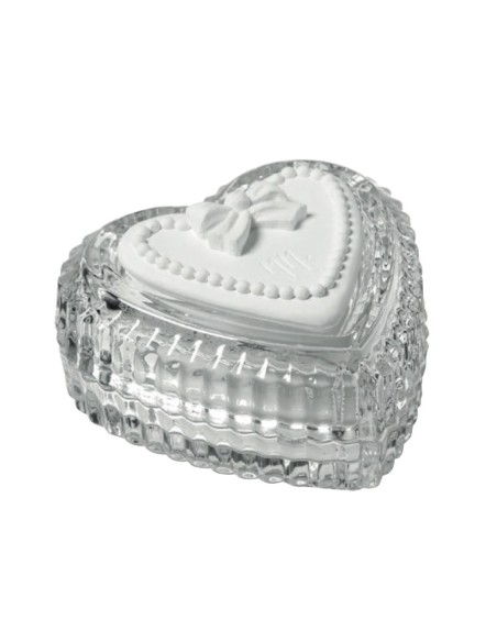 Mathilde M - Scatola a forma di cuore Romance 8,7 x 5 x 8,7 cm