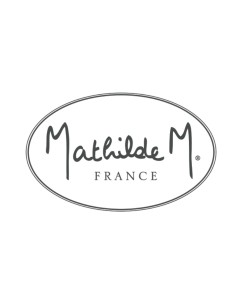 Mathilde M - etichetta ovale boutique Mathilde 55x35mm - rotoli da 500