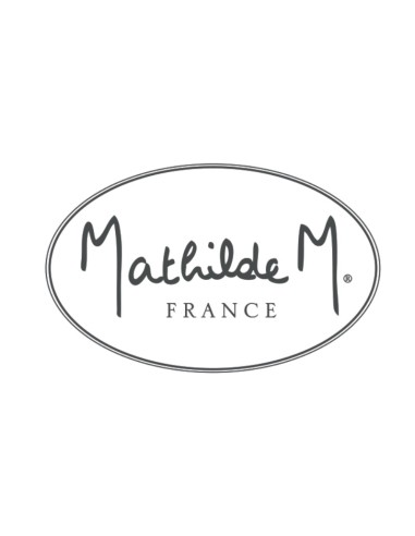 Mathilde M - etichetta ovale boutique Mathilde 55x35mm - rotoli da 500