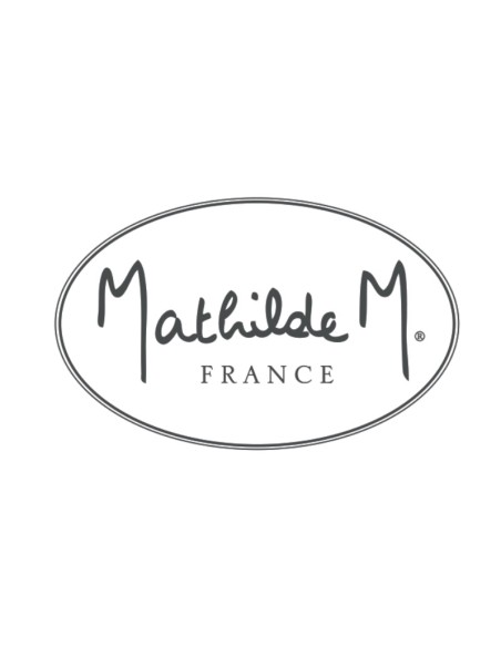Mathilde M - etichetta ovale boutique Mathilde 55x35mm - rotoli da 500