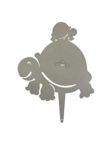 Porta zampirone TARTARUGA da vaso beige
