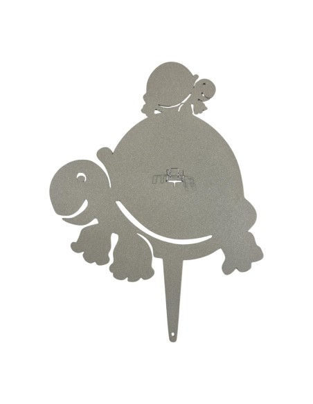 Porta zampirone TARTARUGA da vaso beige