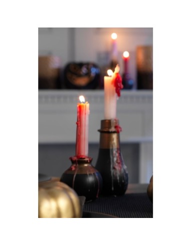 Yankee Candle - Coppia di Candele a stelo effetto 'sanguinante'