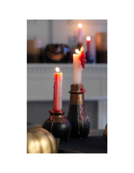 Yankee Candle - Coppia di Candele a stelo effetto 'sanguinante'