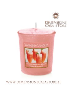 Yankee Candle - Candela sampler White strawberry Bellini