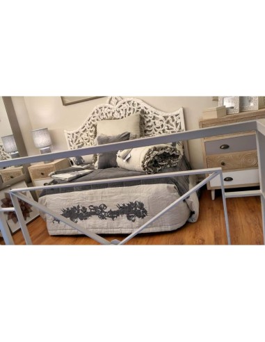 Charme - Set coordinato tessile in lino, cotone e velluto, colore grigio e antracite